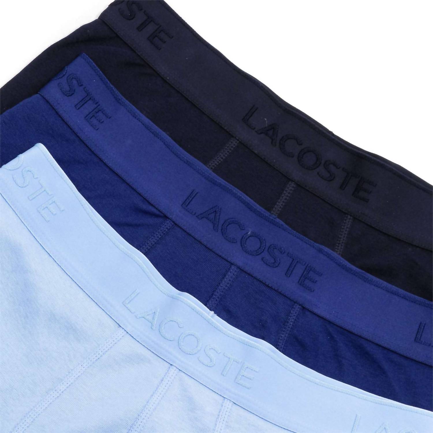 Lacoste - Men's Essentials Classic 3-pack Cotton Trunks