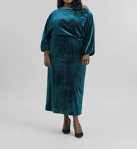 Never Fully Dressed - Velvet Tilly Midi Dress