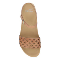 dansko Women's Jodie Sandal in light tan - women's sandal - alternate view
