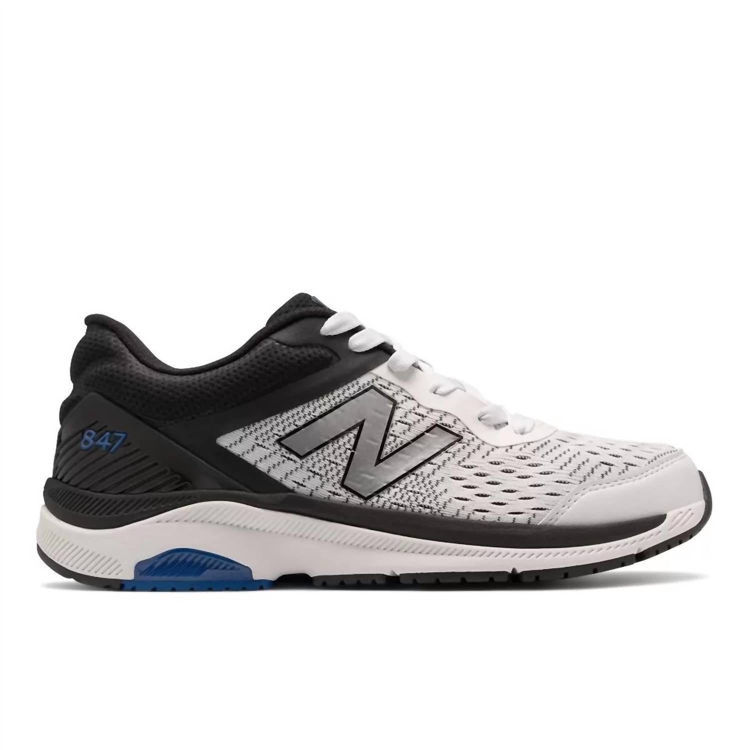 New Balance Men's 847v4 Motion Control Sneakers in arctic fox - men's sneaker