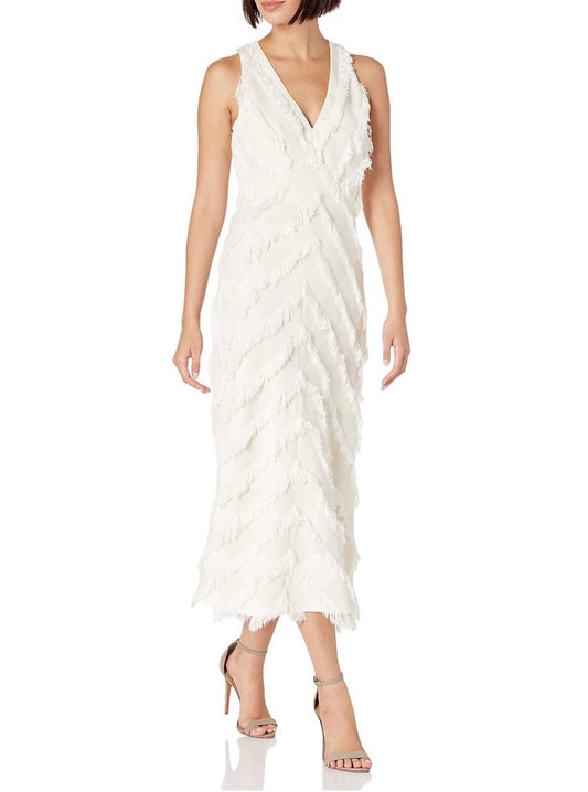 Rebecca Taylor - Sleeveless Bias Fringe Dress