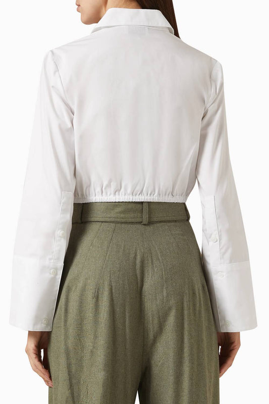 Matthew Bruch - Women's Twist Button Up Top