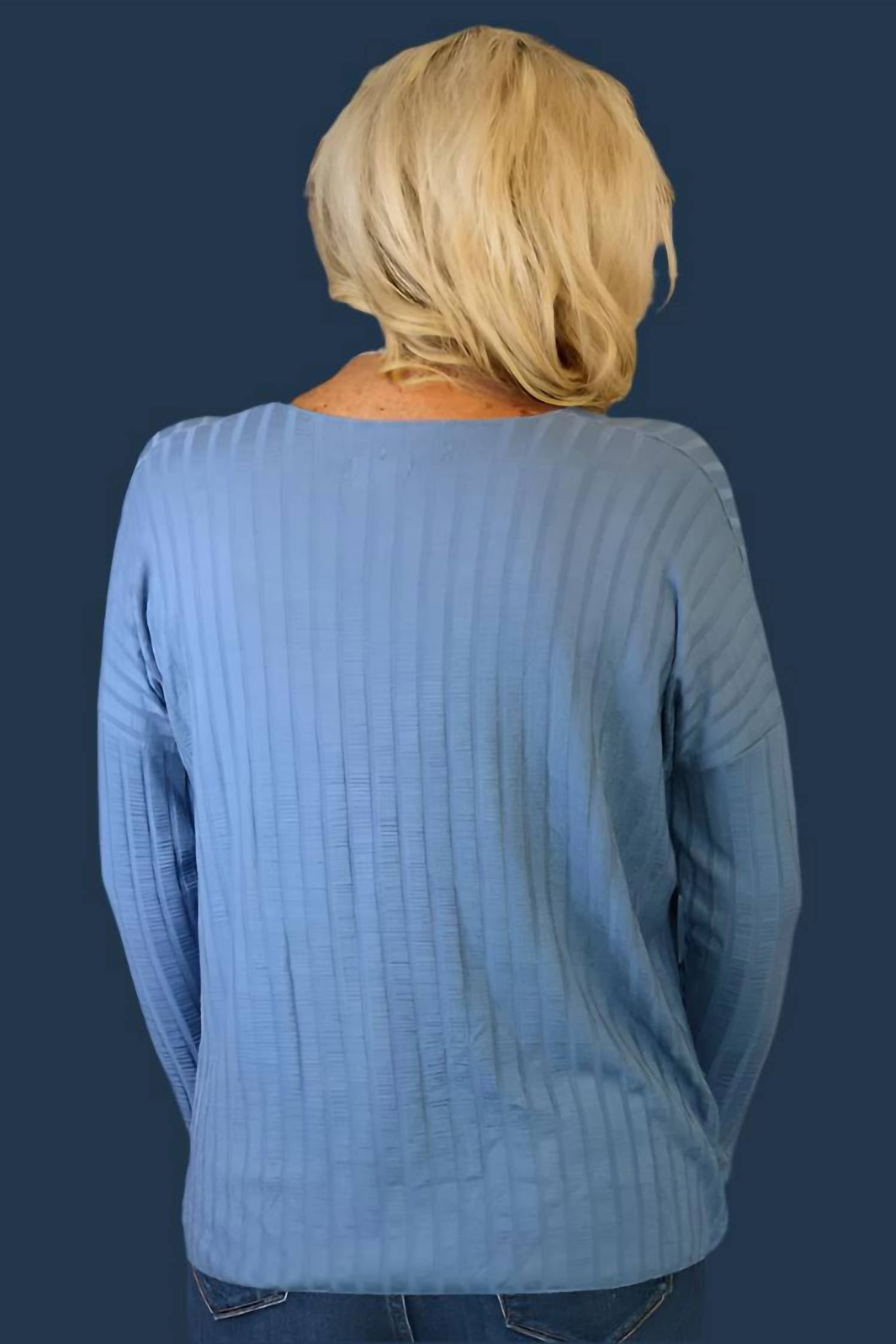 Look Mode Usa - Oversized Ribbed Top