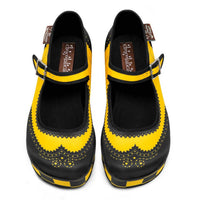 Hot Chocolate Design - Women's Chocolaticas Havana Checkers Mary Jane Platform
