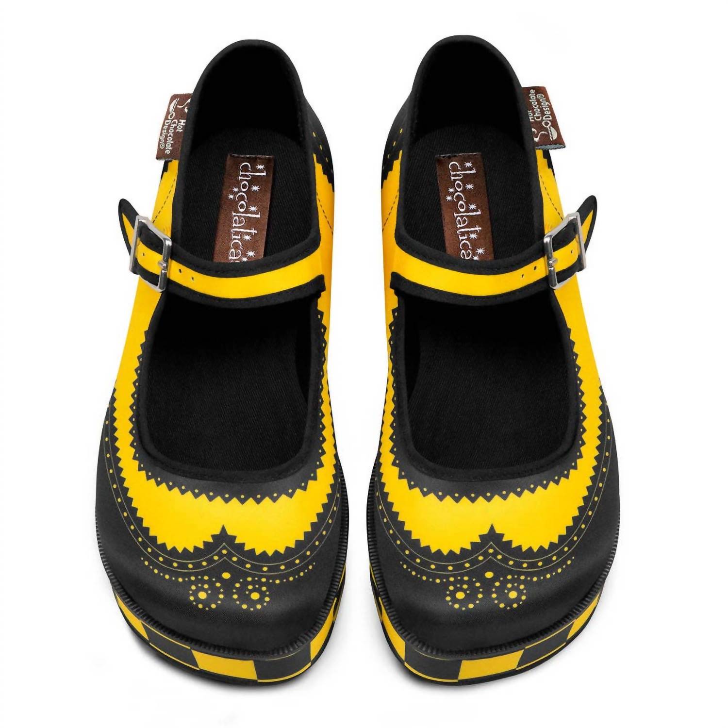 Hot Chocolate Design - Women's Chocolaticas Havana Checkers Mary Jane Platform