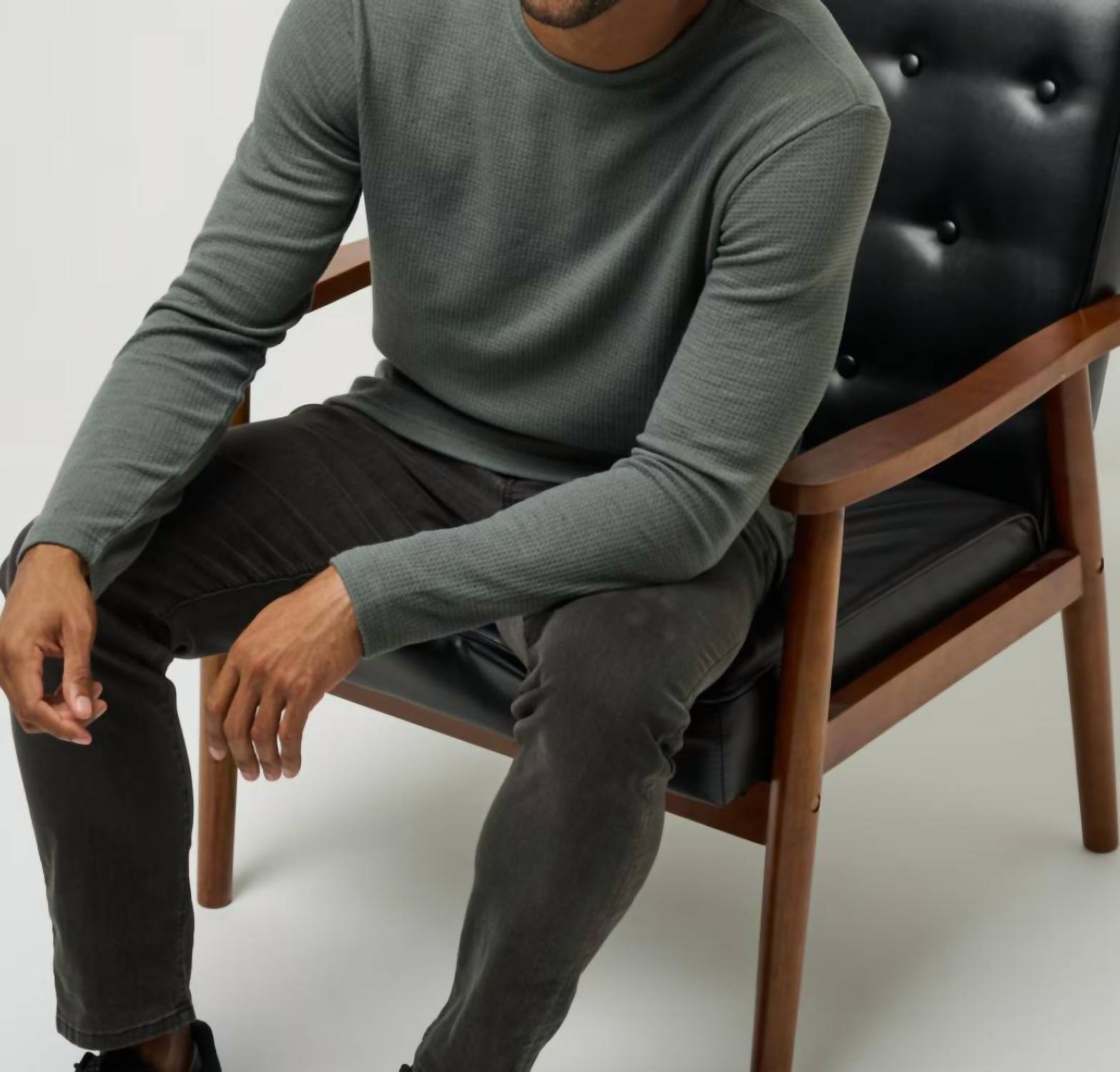 Travismathew - Cloud Waffle Crew Shirt