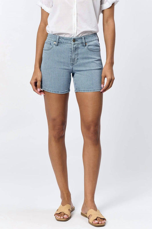 Dear John Denim - Julian Denim Shorts Indigo Stripe