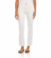 Karen Kane - Raw Hem Straight Jeans