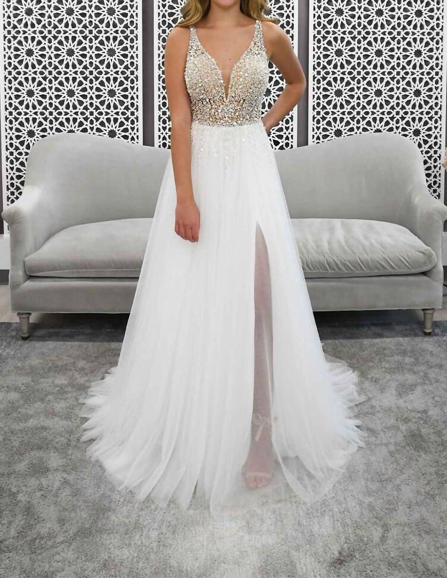 Stella York - Glamorous Beaded Wedding Dress