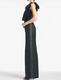 SACHIN & BABI Bonnie One-shoulder Maxi Gown in black - women's dress - alternate view