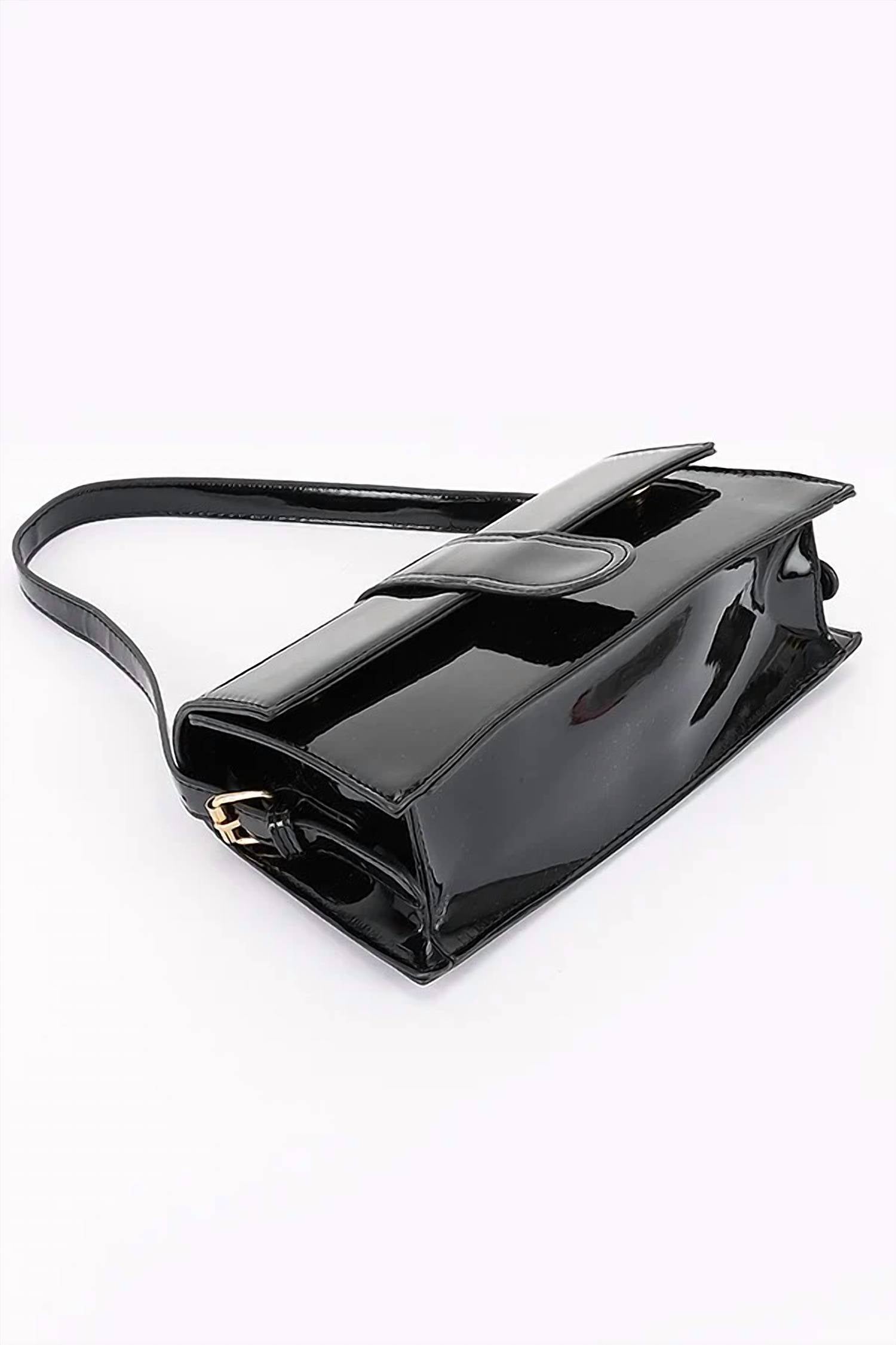 H&D Accessories - Women's Patent Shoulder Bag
