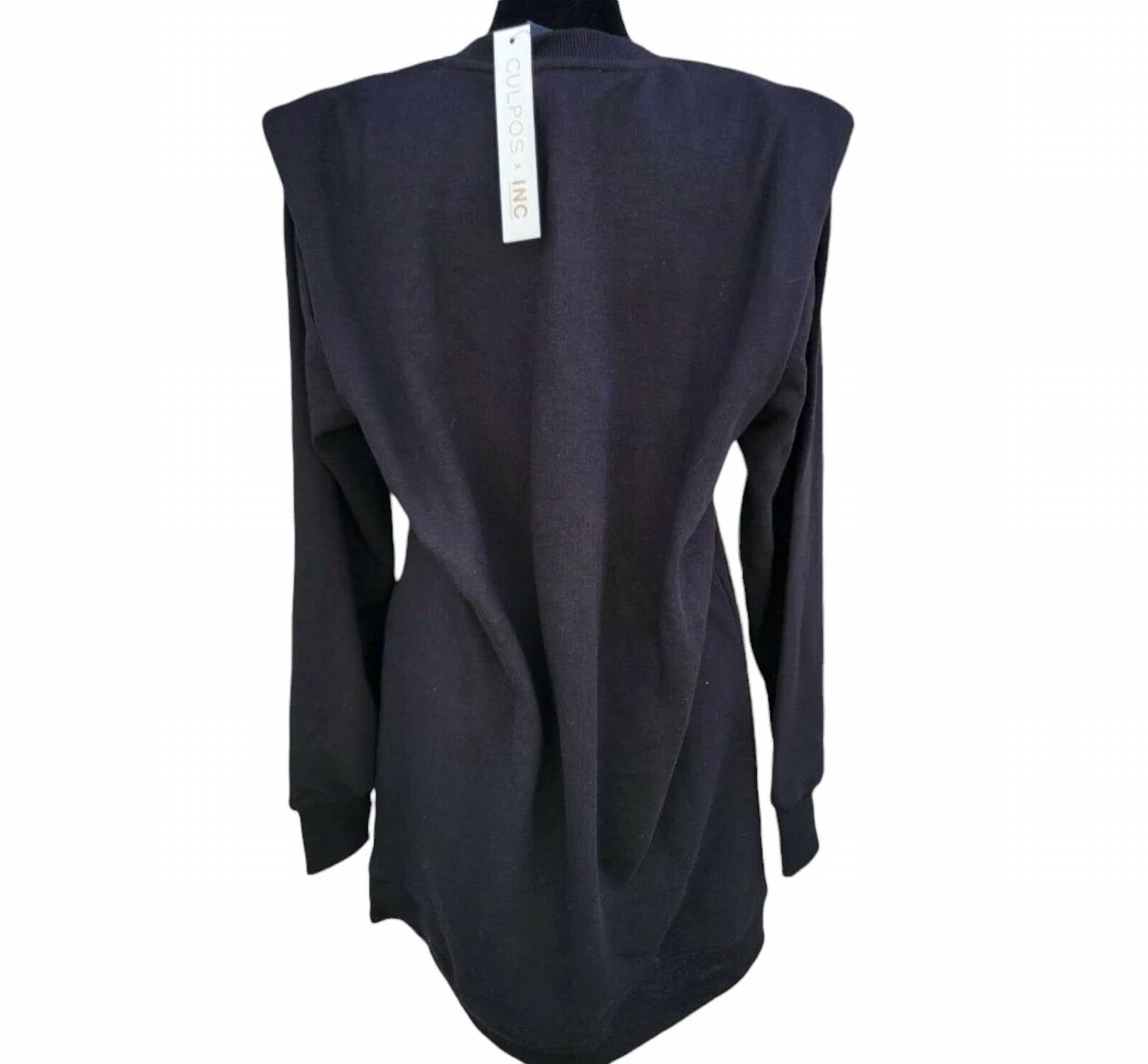 Culpos X Inc - Women's Mini Knit Sweatshirt Sport Dress