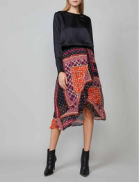 summum Patchwork print Skirt in multi - women's skirt