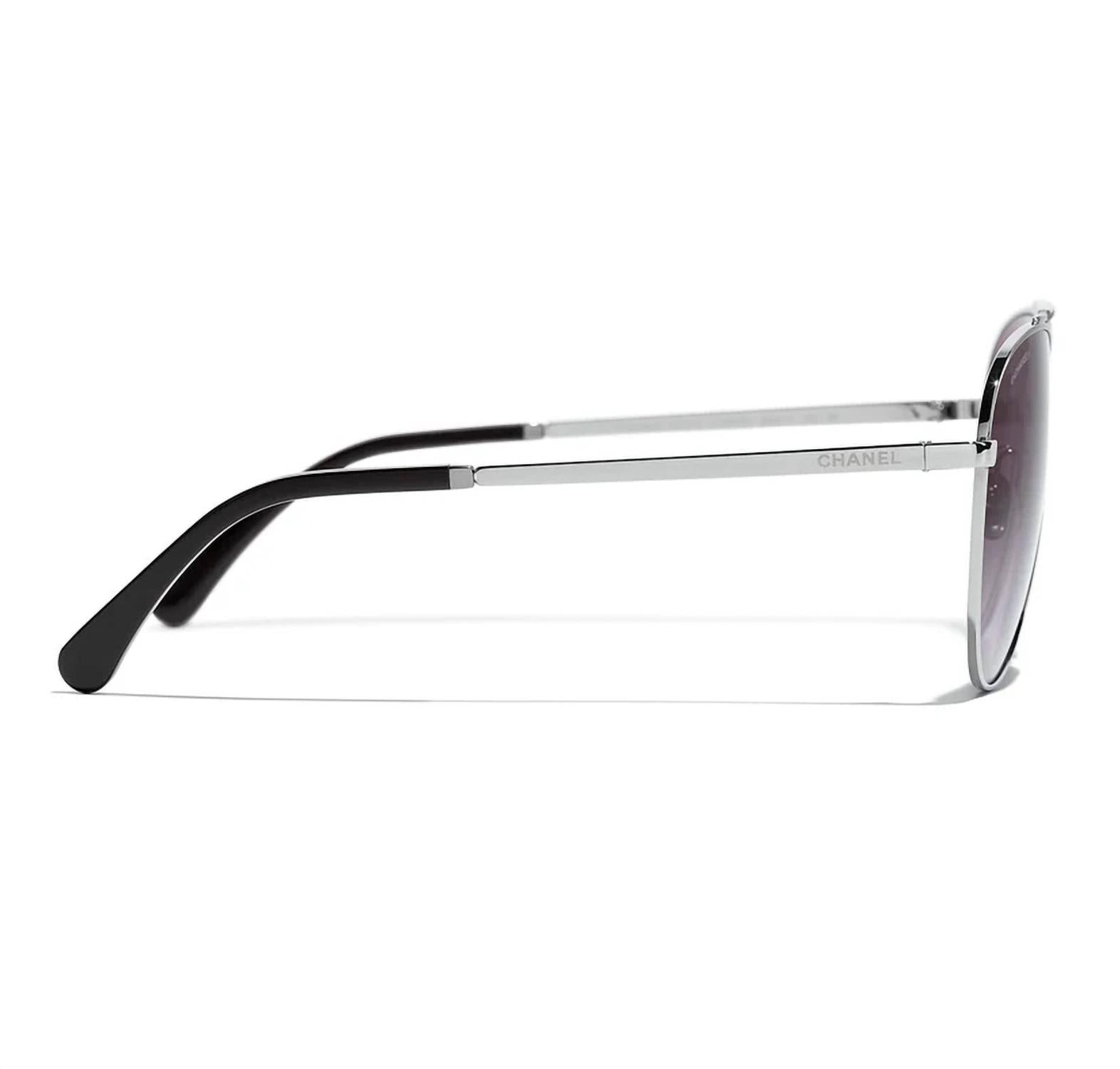 Chanel - Women's Aviator Non Polarized Sunglasses - Small 4279b - C108s1 - 58