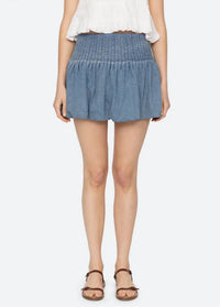 Sea - Oli Denim Mini Skirt