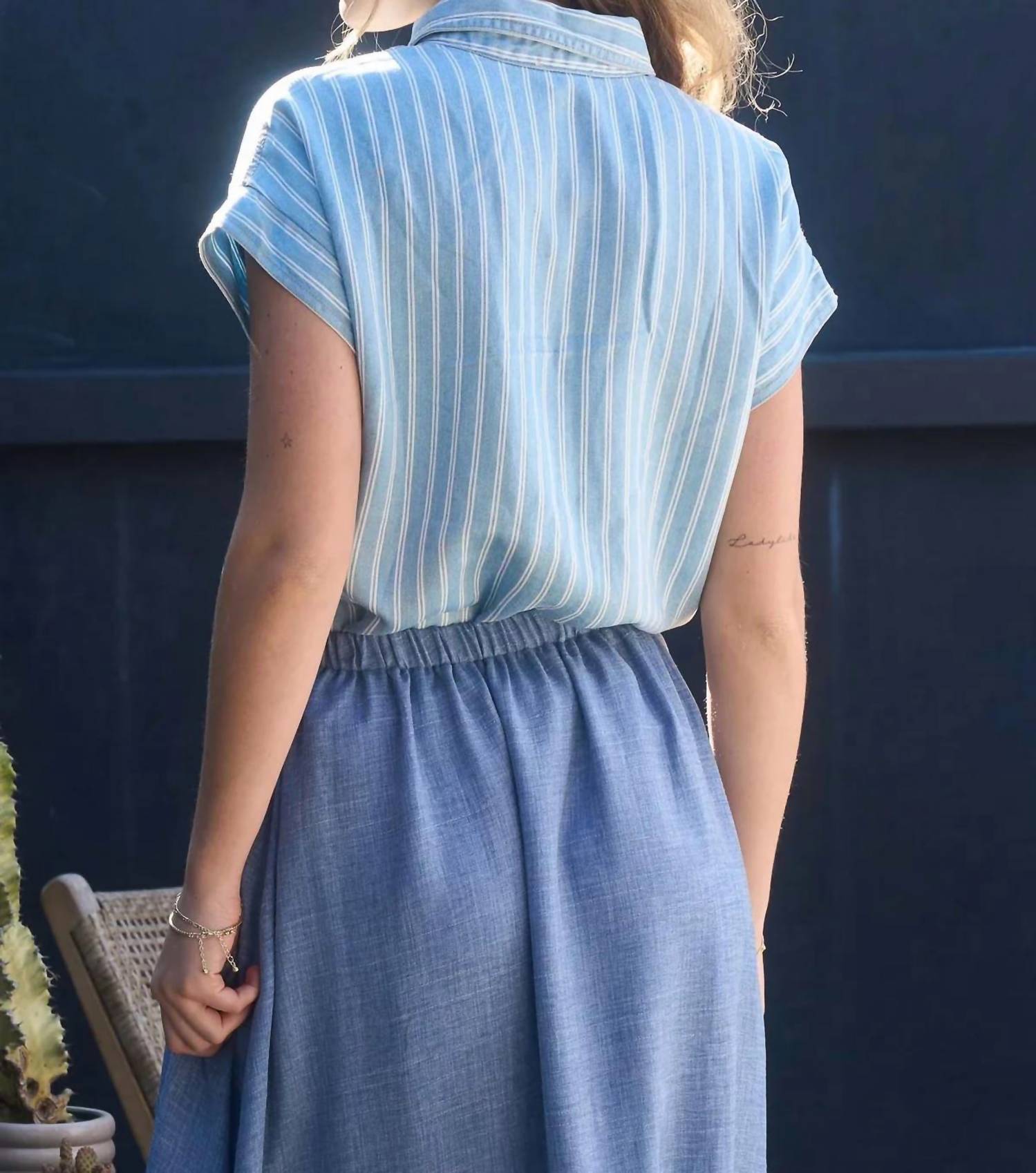 Blu Pepper - Bayside Button Down Top