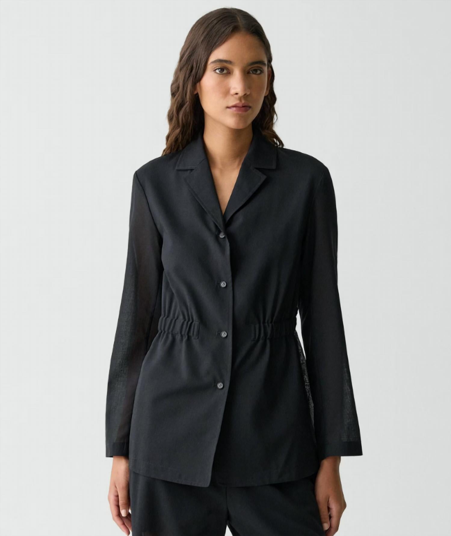 Theory - Cinch Waist Jacket