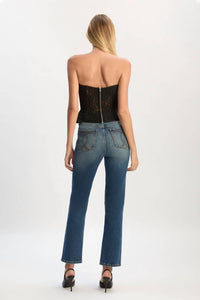 Bardot - Cristo Strapless Lace Bustier Top