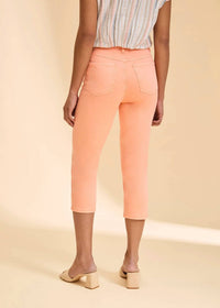 Fdj - High-Rise Stretch Capri Pants