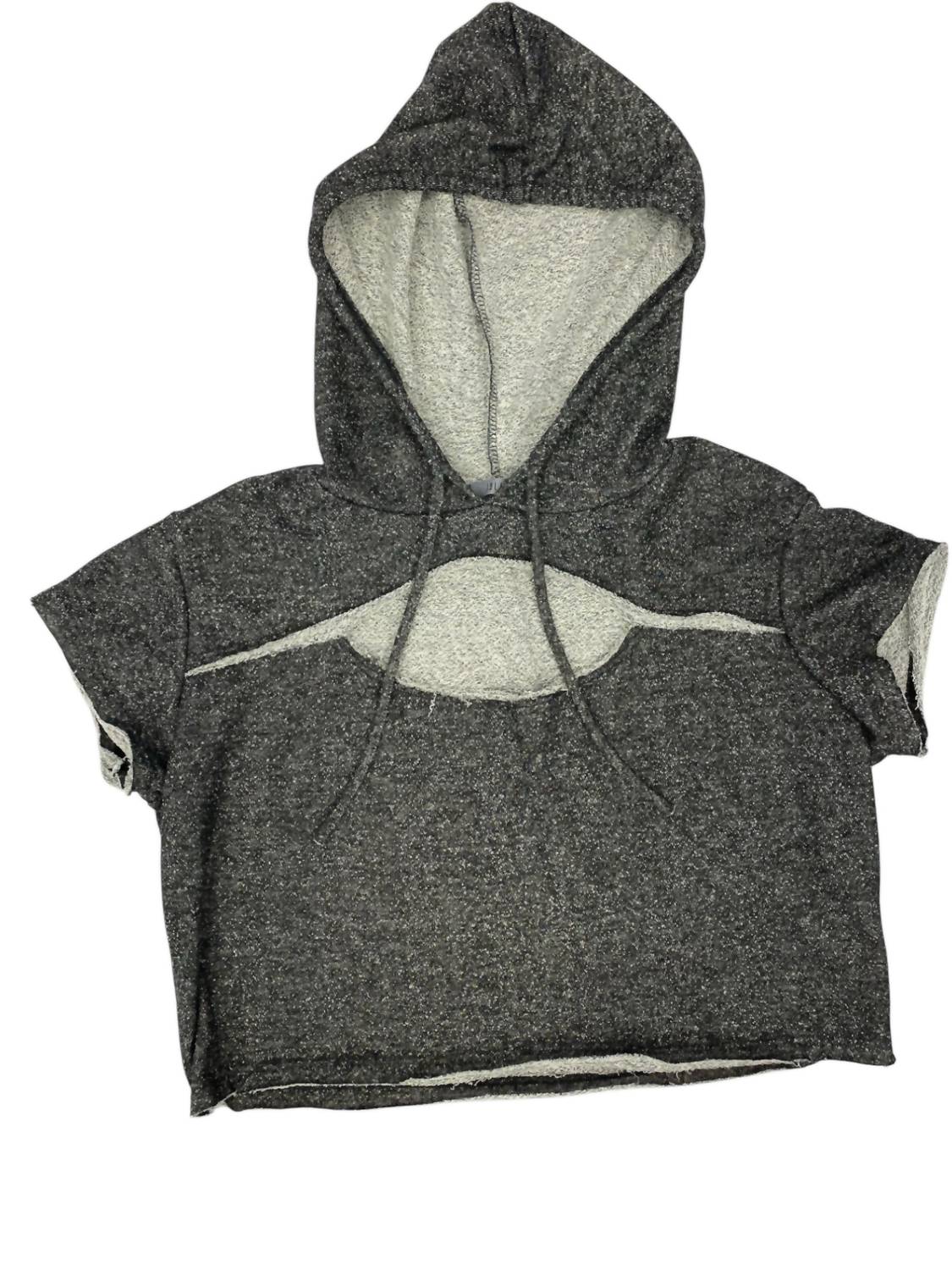 Jolie Clothing - Women's Cropped Cut Out Hoodie