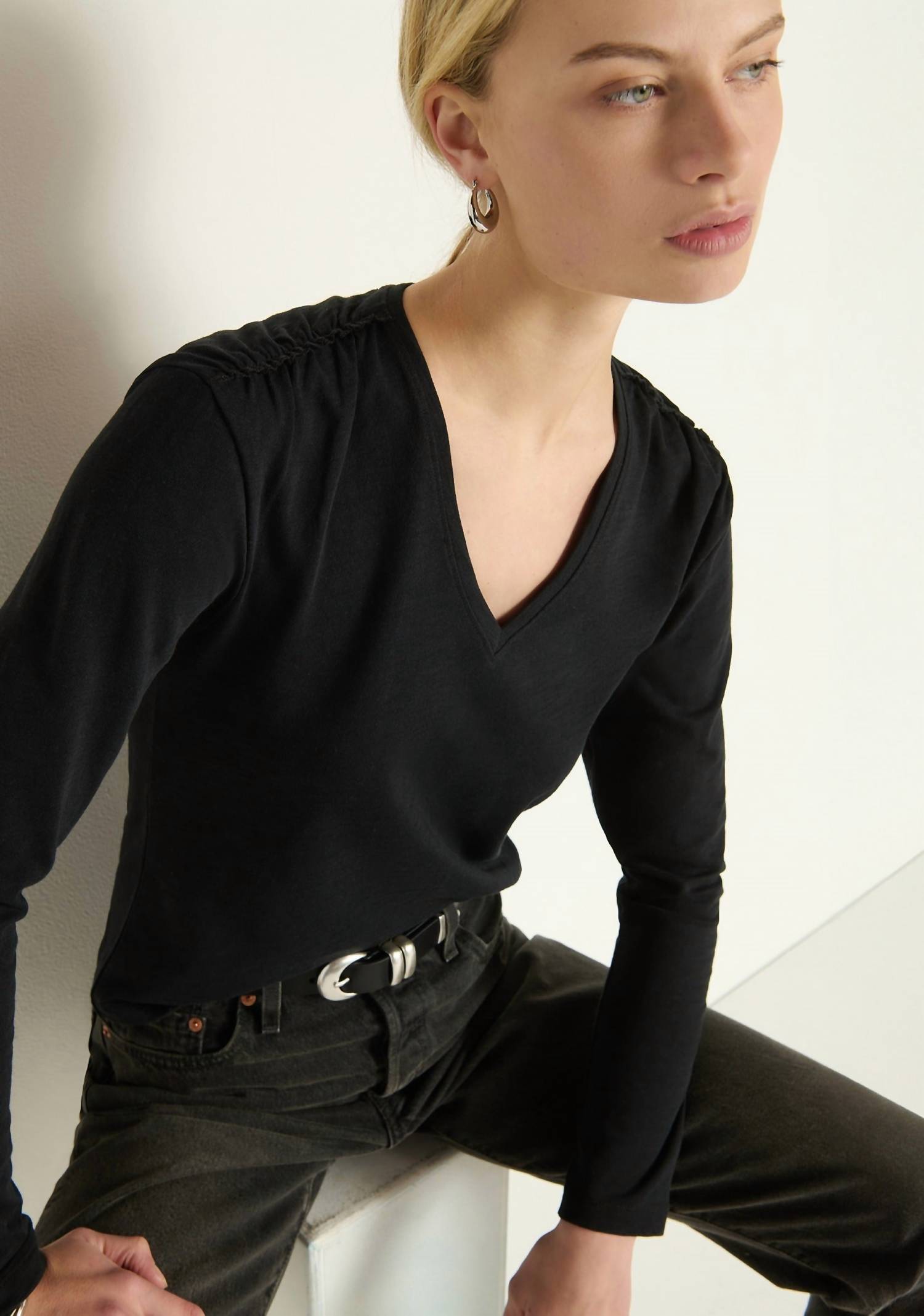 Nation Ltd - Remi V-neck Top