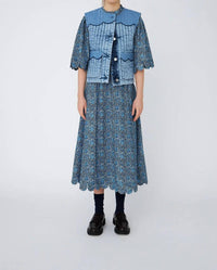 Stella Nova - Denim Quilted Vest