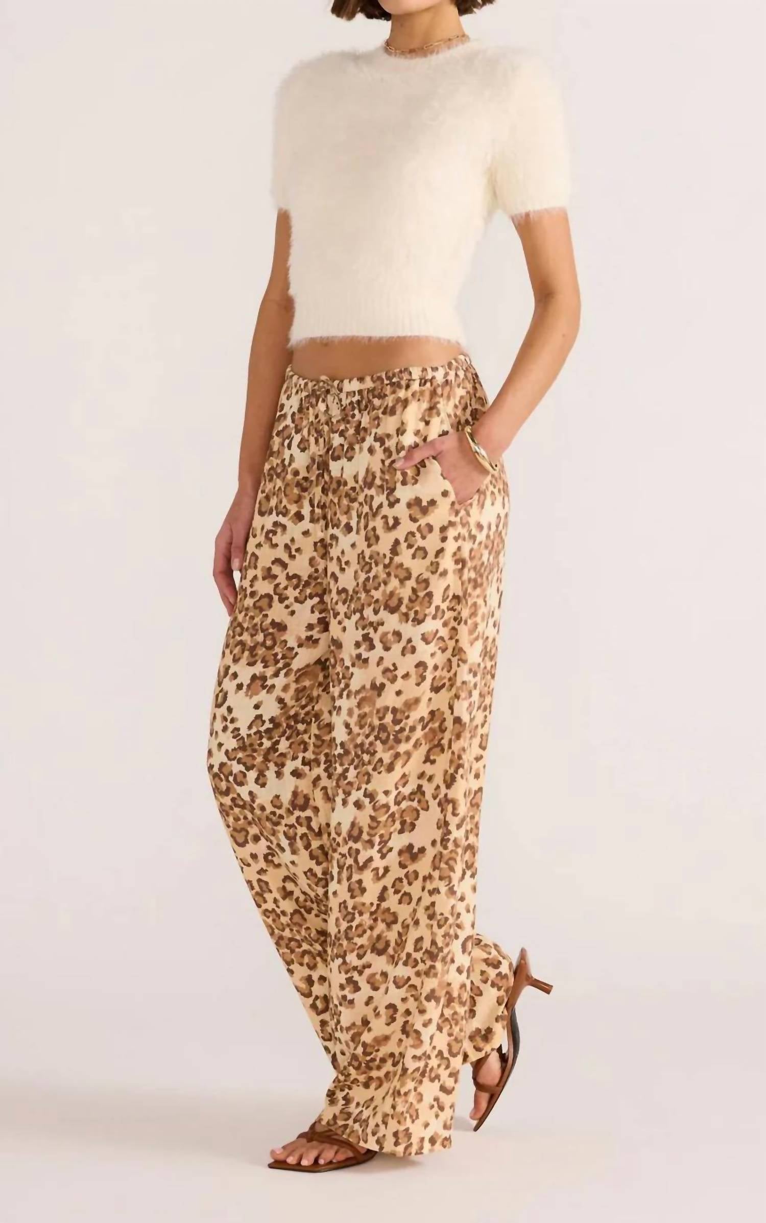 Minkpink - ARDEN DRAWSTRING PANT