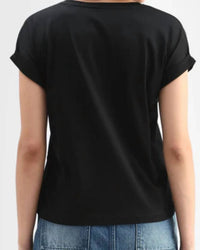 Kld. Signature - Scuba Cuffed Sleeve Top