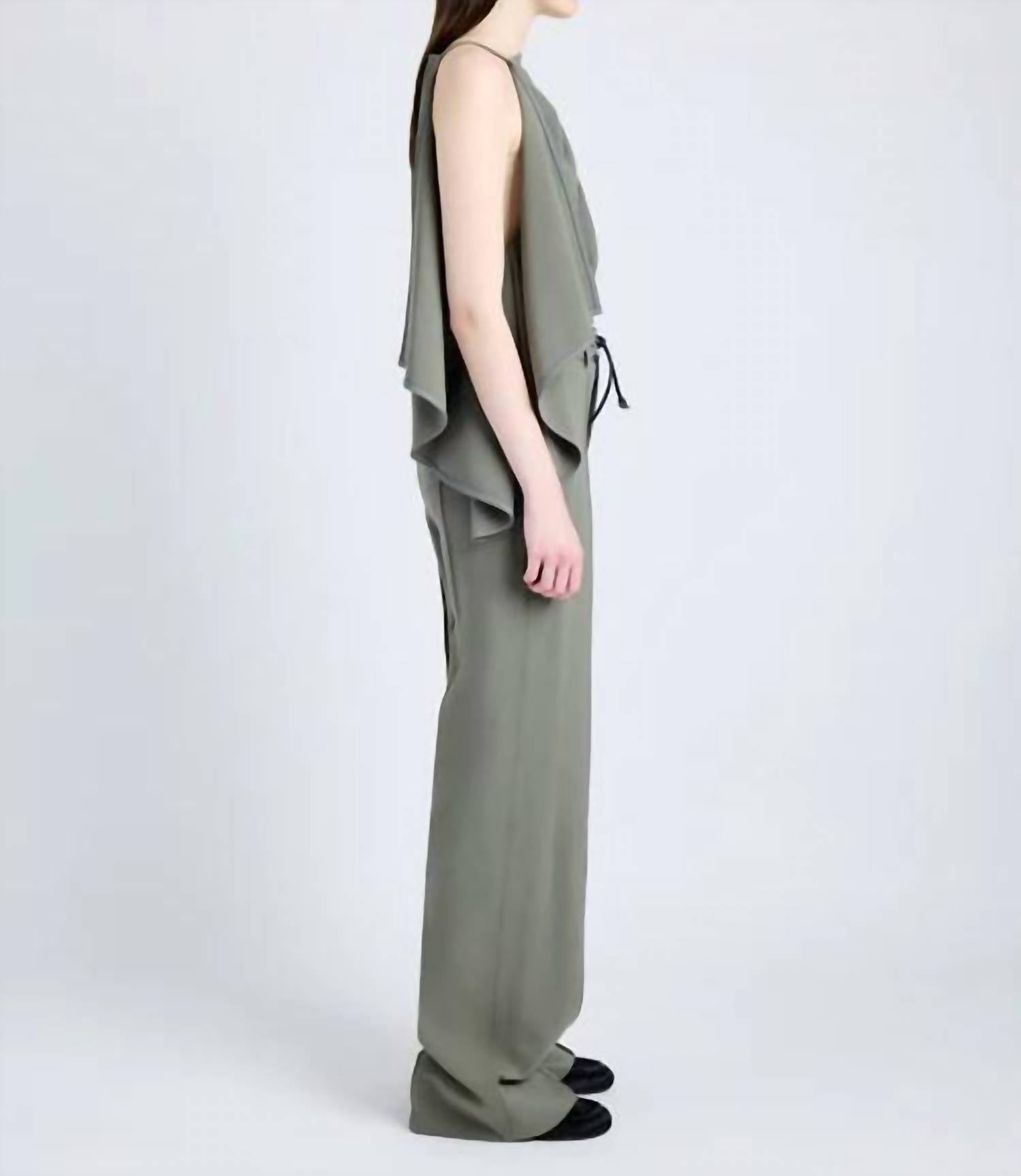 Proenza Schouler - Matte Viscose Crepe Alyssa Top