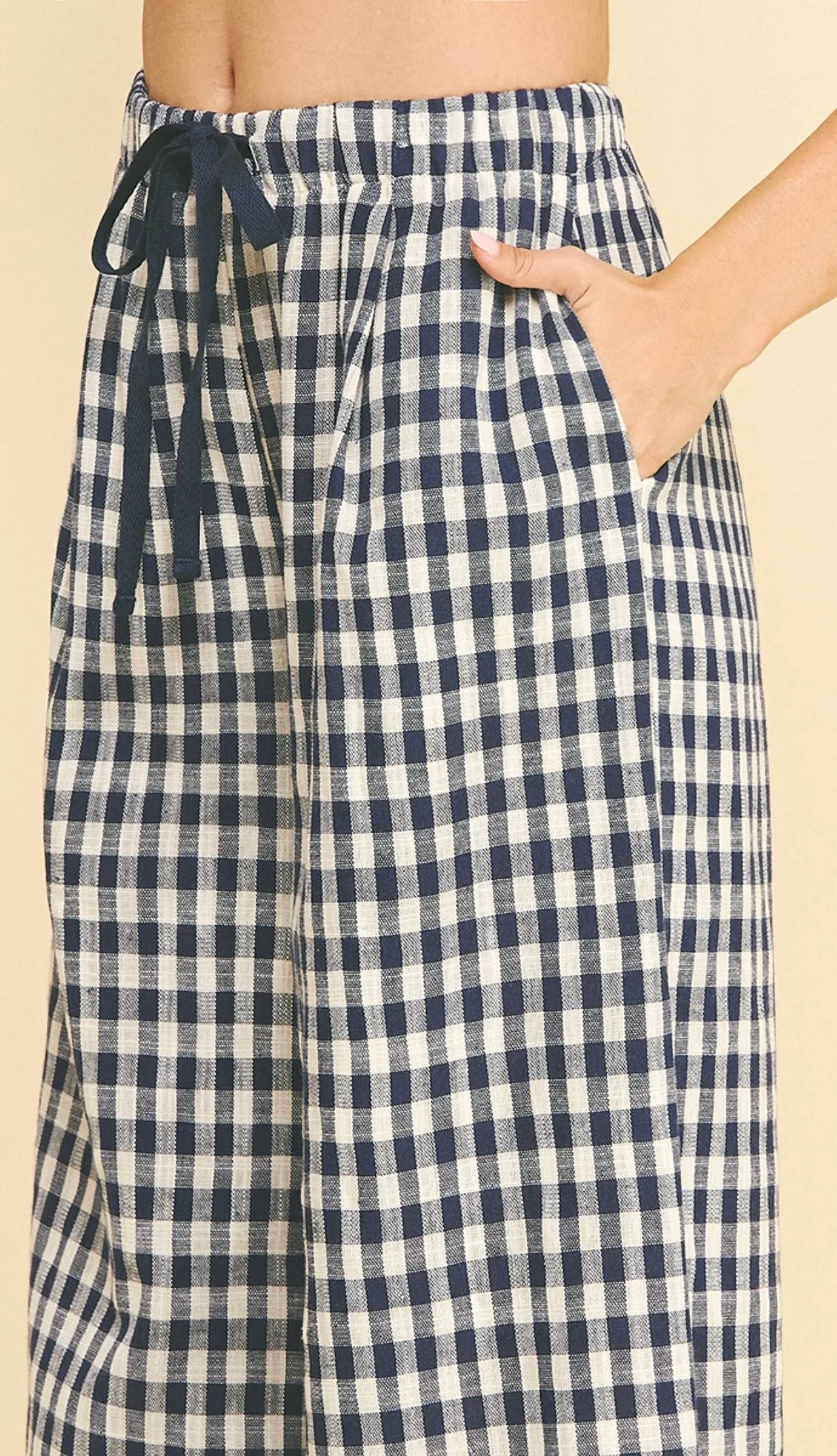 Pinch - Gingham Pants