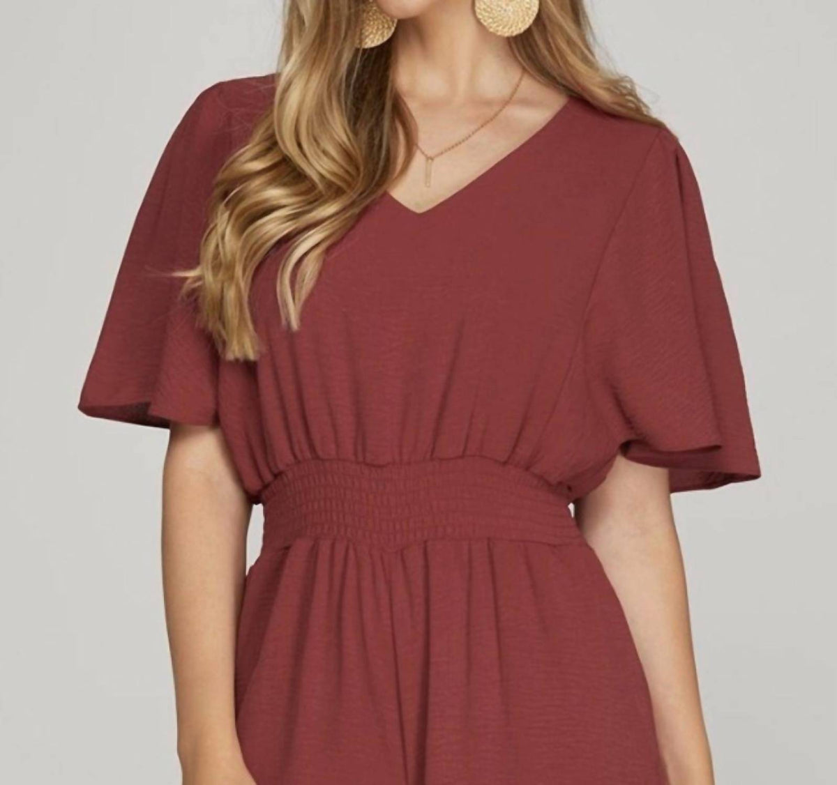She + Sky - Wide Leg Jumpsuit