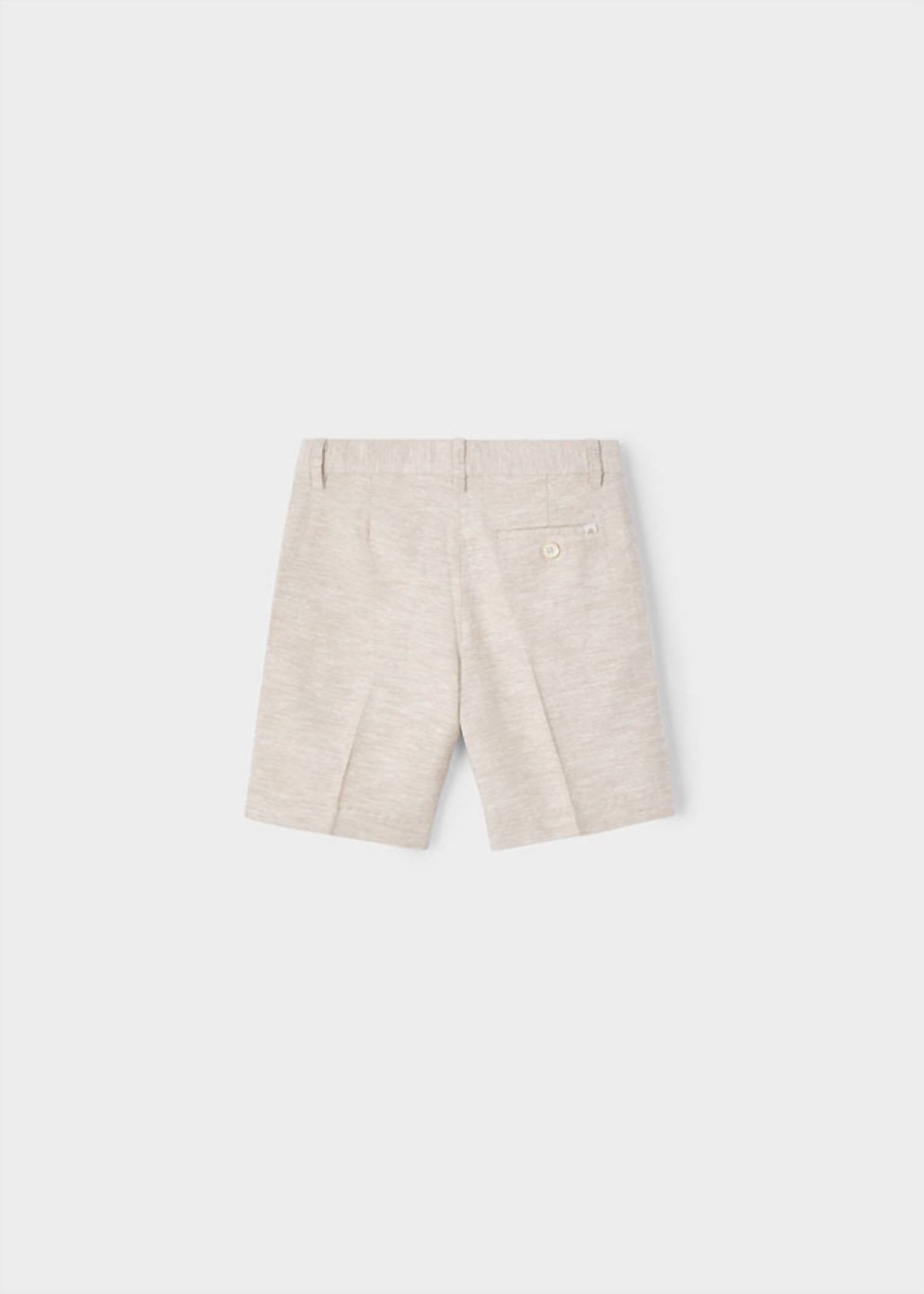 Mayoral - Linen Dress Shorts