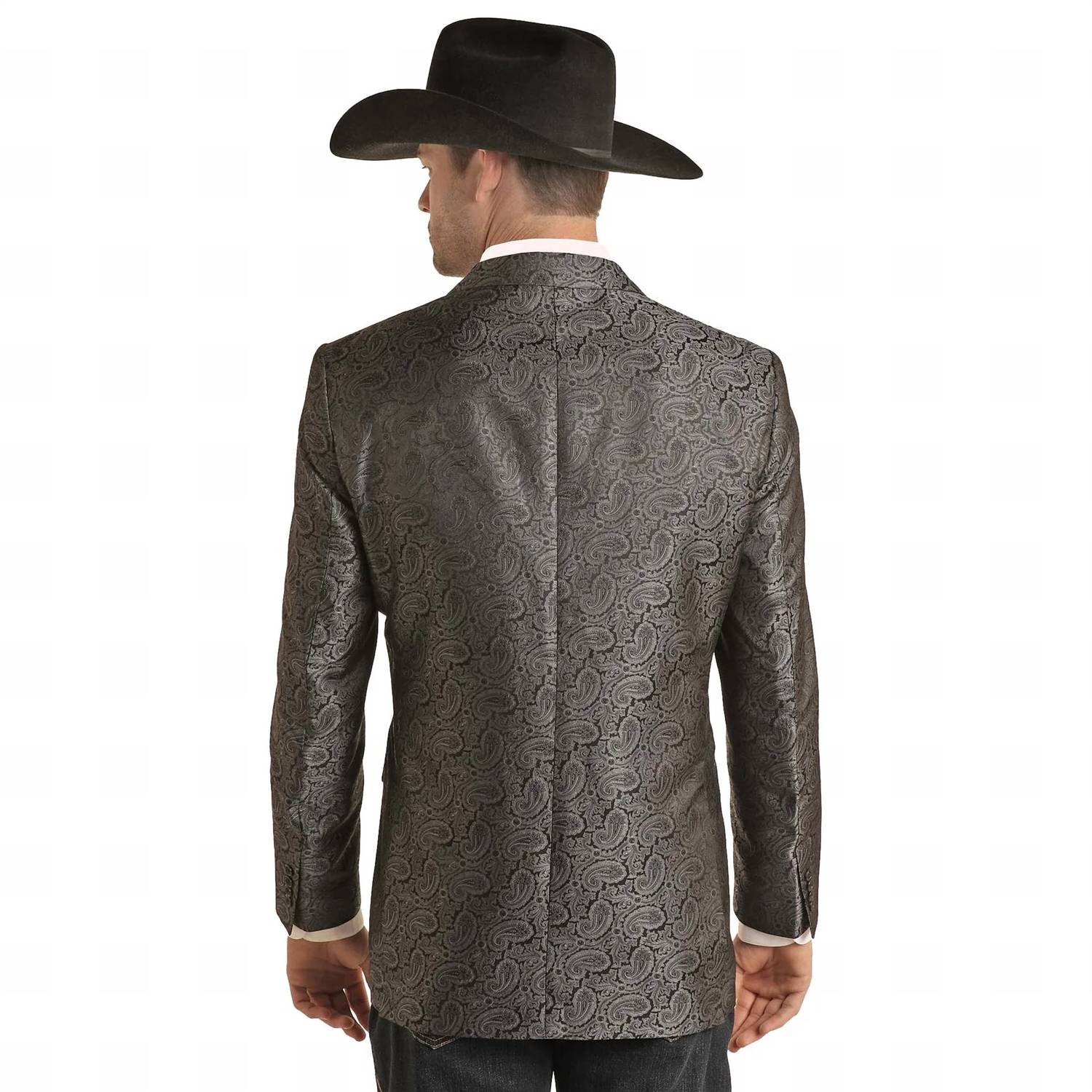 Rock & Roll Denim - Paisley Jacquard Sports Coat
