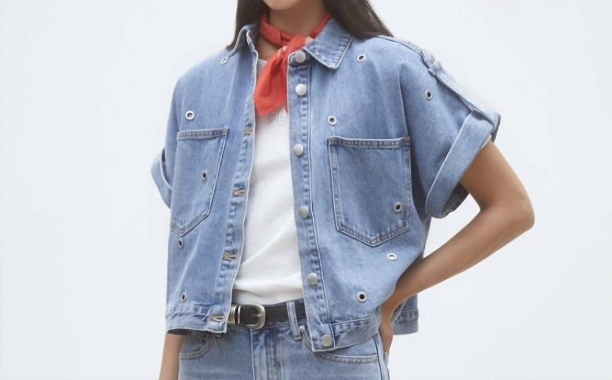 Suncoo - Lord Short Sleeve grommet jacket