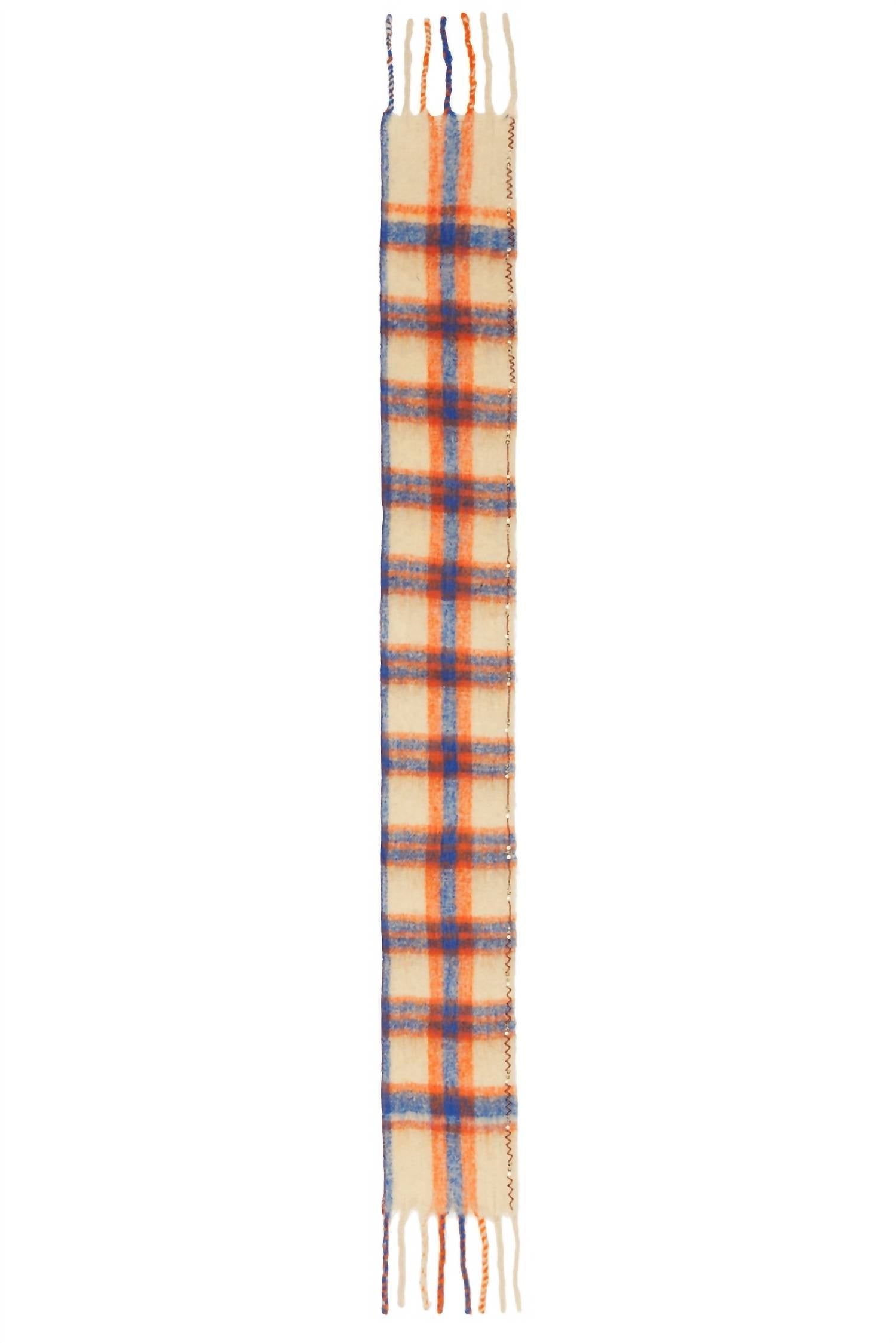 Free People - Women's Highland Plaid Skinny Scarf