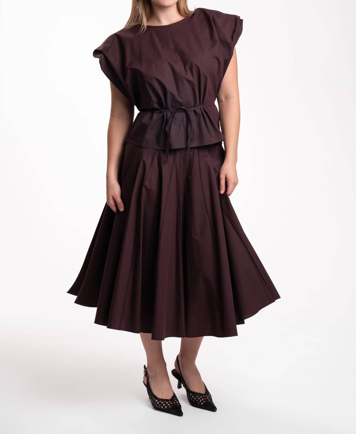 Alysi - Popeline Top