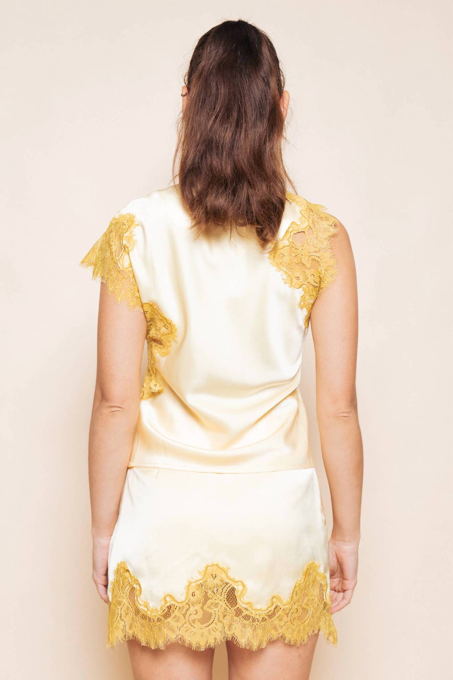 Fore Collection - Laced Mini Skirt