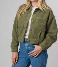 Reef - Sammie Sherpa Trucker Jacket