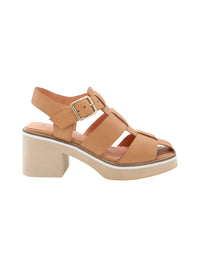 Django & Juliette - Women's Jear Leather Platform Sandals