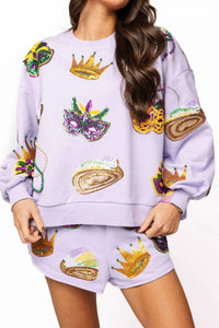 Queen Of Sparkles - Mardi Gras Icon Shorts