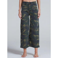 ASKK NY Virginia Pants in camouflage - women's pants - detail view