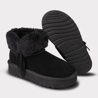 Lamo Women's Amari Suede Platform Boot in black - women's shoe - view 10