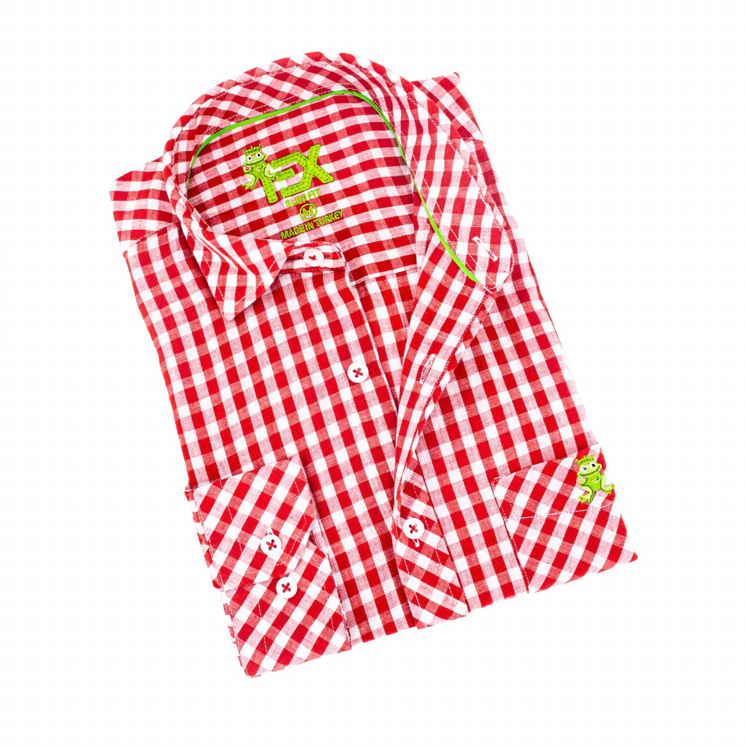 Eight X - Men's Harvard Yard Frog Linen Shirt
