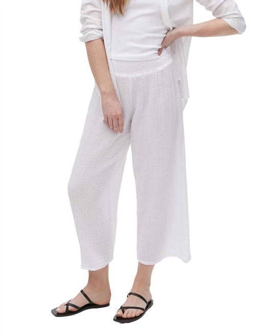 Michael Stars - Medina Cropped Gauze Pant