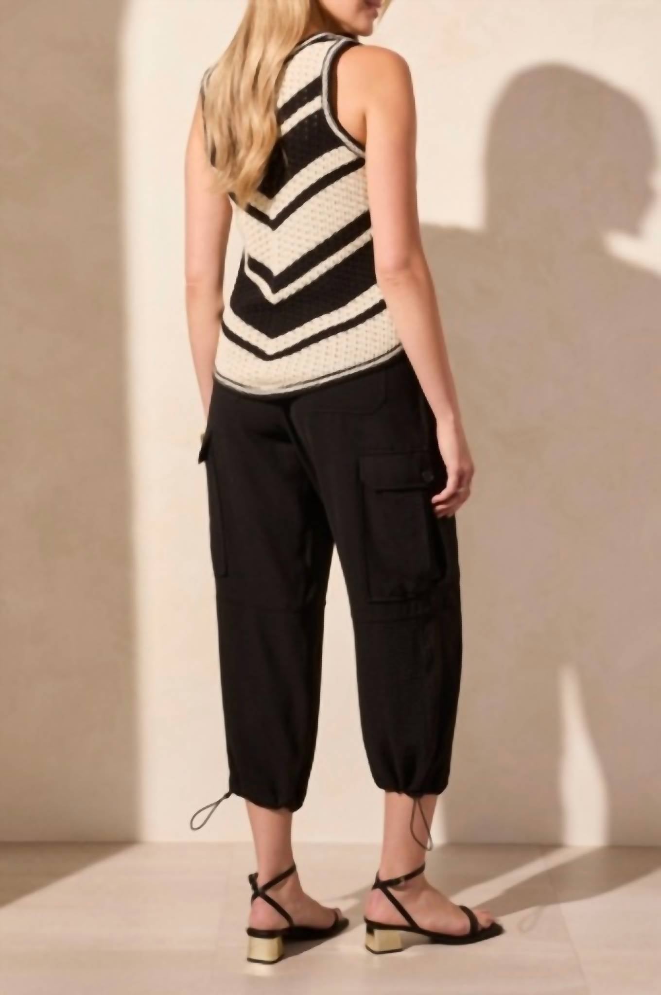 Tribal - Crew Neck Racer Back Sweater