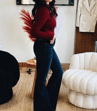 Pretty Bash - The Slow Burn Shimmer Knit Top