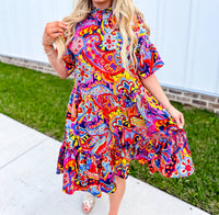 Ivy Jane - Popping Paisley Dress