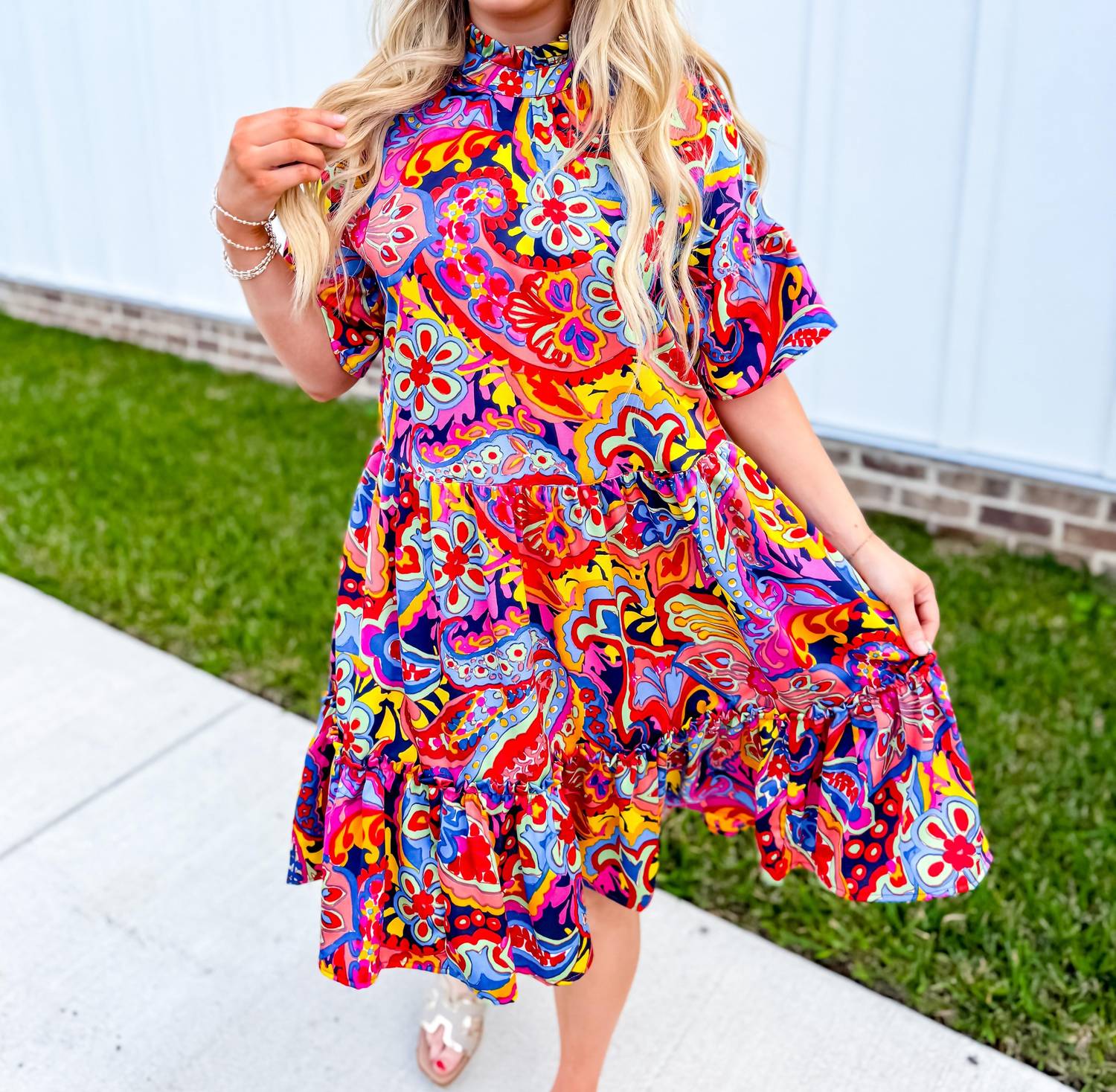 Ivy Jane - Popping Paisley Dress
