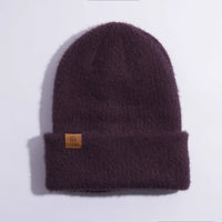 Coal Headwear Women's Pearl Beanie in black cherry - women's hat