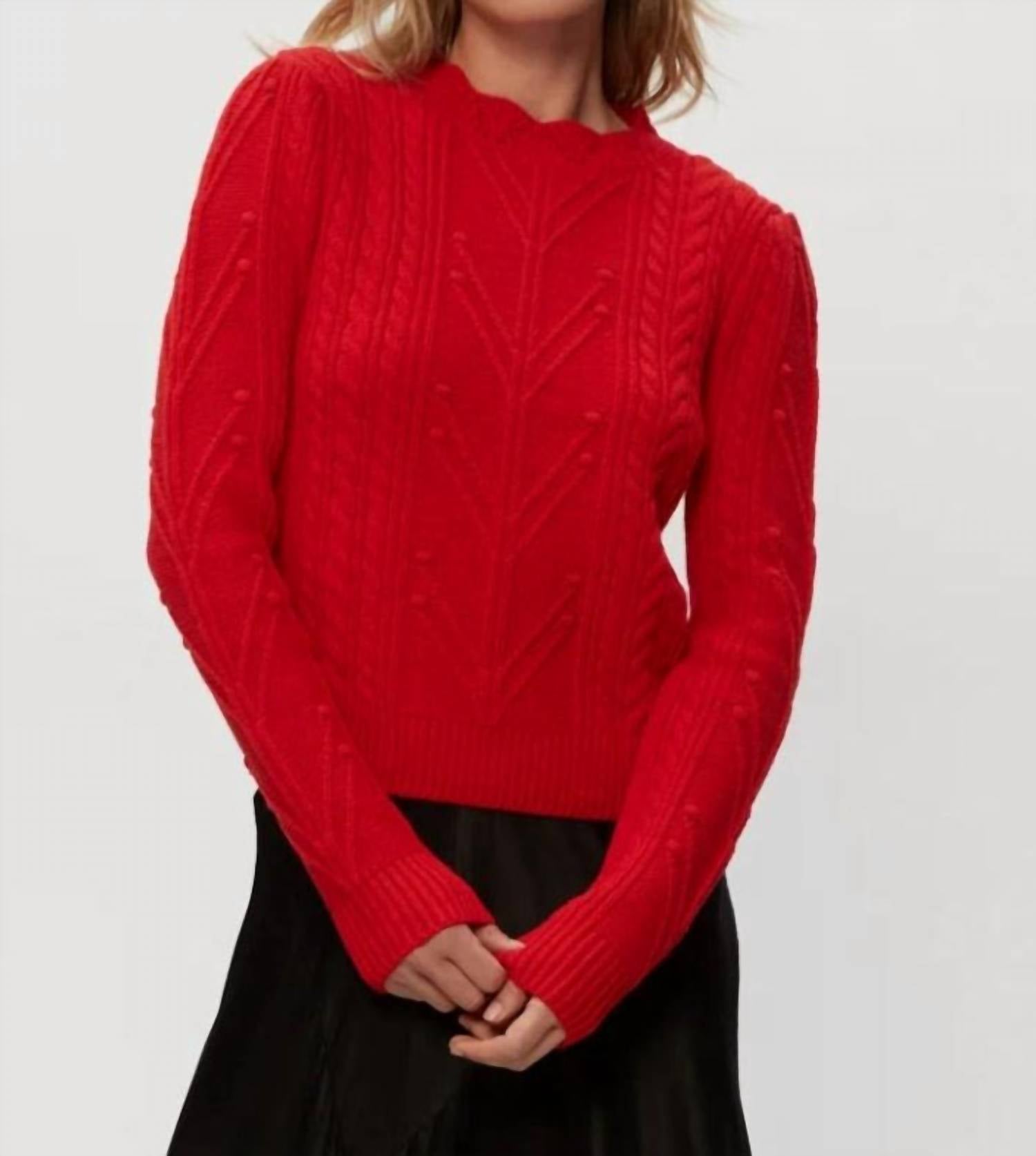 Michael Stars - Pia Cable Knit Sweater